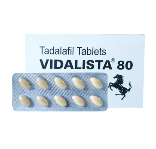 Vidalista 80 mg tadalafil compresse