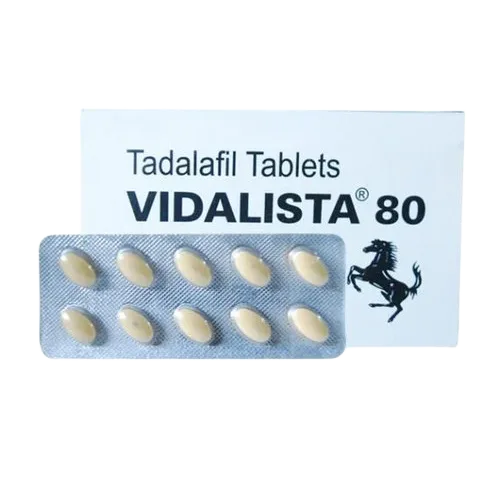 Vidalista 80 mg tadalafil compresse