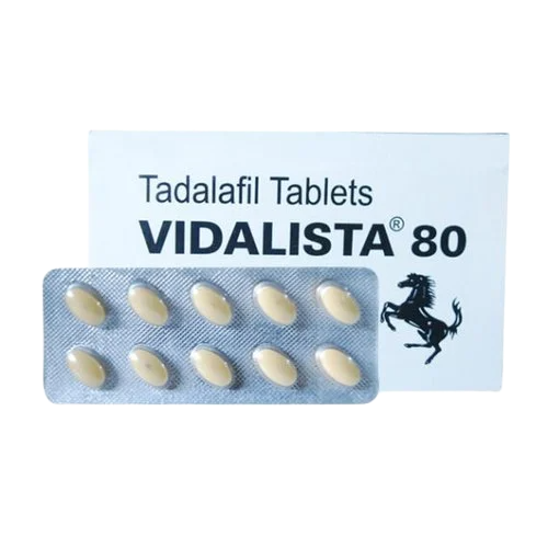 Vidalista 80 mg tadalafil compresse