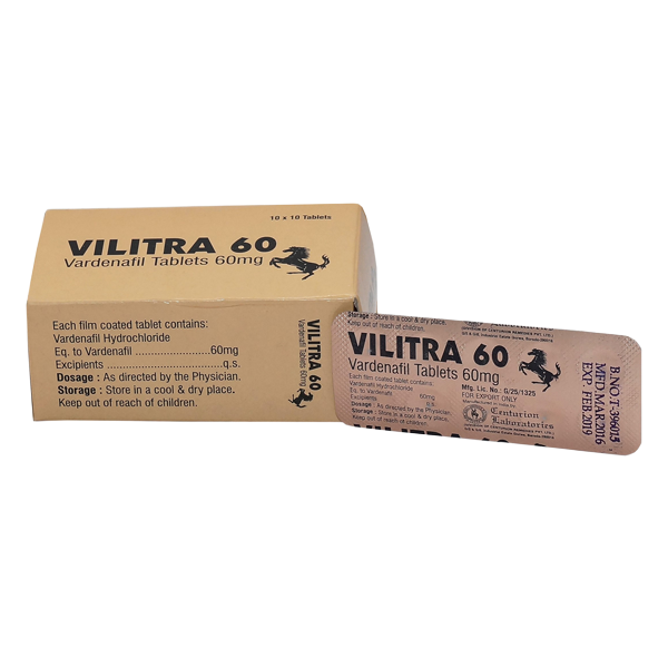 Vilitra 60 mg vardenafil compresse