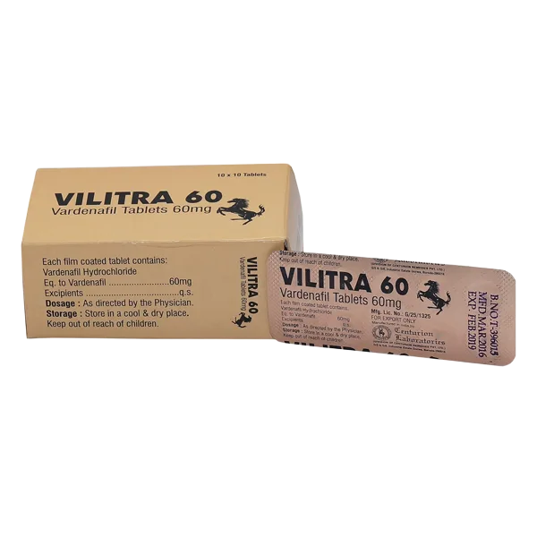 Vilitra 60 mg vardenafil compresse
